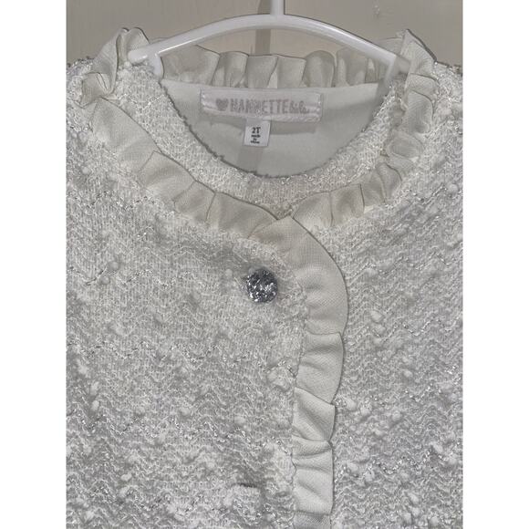 NANNETTE KIDS Girl 2T Coat Set Special Occasion Tulle Dress Fall Winter Holiday - Picture 7 of 12